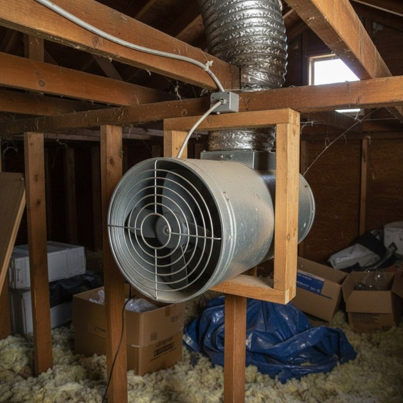 Attic Fan Replacement in Prescott Valley, AZ