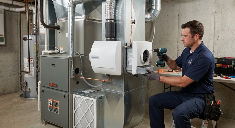 Attic Humidifier Installation in Columbus, OH