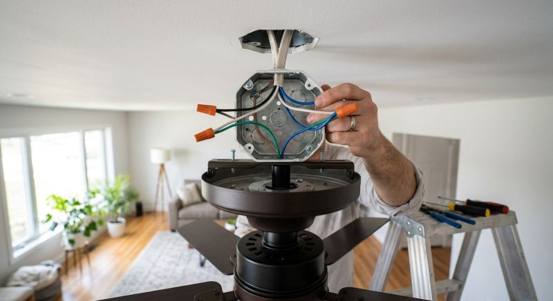 Ceiling Fan Mounting in Olathe, KS