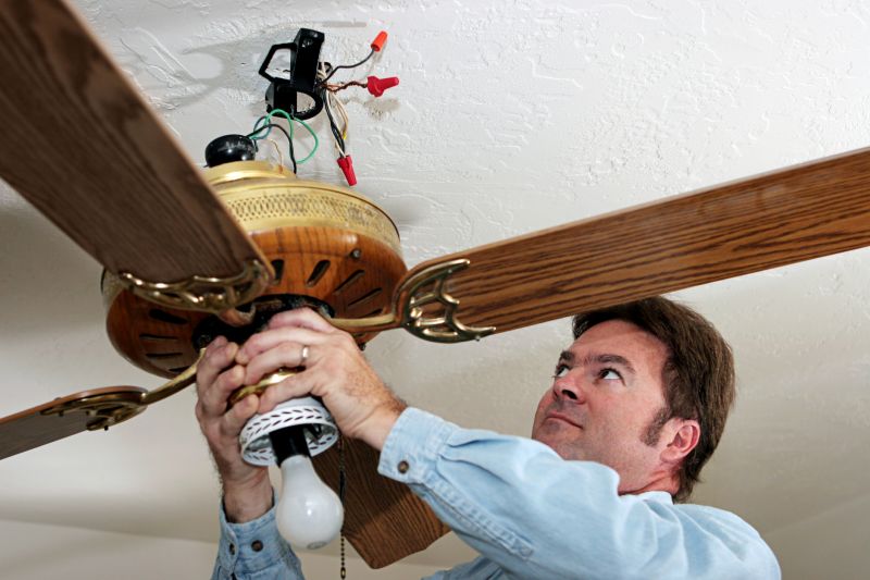Ceiling Fan Replacement in Wilmington, NC